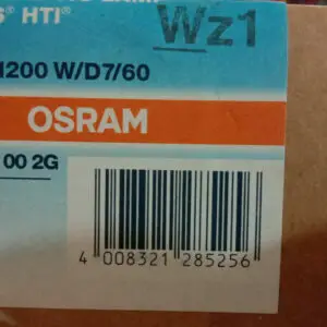 OSRAM HTI 1200w D7/60 SHARXS metal halide light bulb